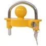 Steel and aluminum alloy trailer lock with 2 keys by vidaXL, Closures for vehicle trailer hitches - Ref: Foro24-142675, Price...
