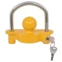 Steel and aluminum alloy trailer lock with 2 keys by vidaXL, Closures for vehicle trailer hitches - Ref: Foro24-142675, Price...