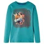 Camiseta infantil de manga larga aguamarina oscuro 128 de vidaXL, Camisetas para niños - Ref: Foro24-13357, Precio: 9,55 €, D...