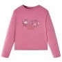 Camiseta infantil de manga larga frambuesa 140 de vidaXL, Camisetas para niños - Ref: Foro24-14448, Precio: 9,03 €, Descuento: %