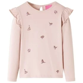 Camiseta infantil de manga larga rosa 128 by vidaXL, Kids T-shirts - Ref: Foro24-14347, Price: 8,52 €, Discount: %