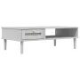 Mesa de centro SENJA aspecto ratán madera blanco 100x55x33 cm de vidaXL, Mesas de centro - Ref: Foro24-358047, Precio: 70,82 ...