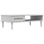 Mesa de centro SENJA aspecto ratán madera blanco 100x55x33 cm de vidaXL, Mesas de centro - Ref: Foro24-358047, Precio: 71,56 ...