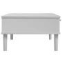 Mesa de centro SENJA aspecto ratán madera blanco 100x55x33 cm de vidaXL, Mesas de centro - Ref: Foro24-358047, Precio: 70,82 ...
