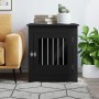 Jaula para perros madera de ingeniería negro 64,5x80x71 cm de vidaXL, Casetas para perros - Ref: Foro24-838331, Precio: 94,84...