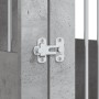 Jaula para perros madera ingeniería gris hormigón 55x75x65 cm de vidaXL, Casetas para perros - Ref: Foro24-838319, Precio: 89...