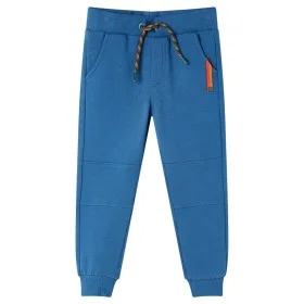 Pantalones de chándal infantiles azul 92 de vidaXL, Pantalones de niños - Ref: Foro24-12919, Precio: 10,64 €, Descuento: %