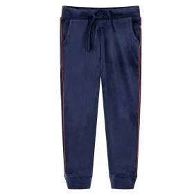 Pantalones de chándal infantiles azul marino 140 de vidaXL, Pantalones de niños - Ref: Foro24-14318, Precio: 11,82 €, Descuen...