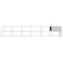 Jaula gallinero de exterior de acero galvanizado 3x12x2 m de vidaXL, Jaulas y habitáculos para animales pequeños - Ref: Foro2...