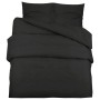 Juego de funda nórdica microfibra ligera negro 200x220 cm de vidaXL, Fundas de nórdico - Ref: Foro24-135977, Precio: 26,50 €,...