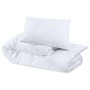 Juego de funda nórdica microfibra ligera blanco 200x200 cm de vidaXL, Fundas de nórdico - Ref: Foro24-136027, Precio: 21,25 €...