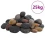 Guijarros pulidos colores mezclados 25 kg 5-8 cm de vidaXL, Decoración de acuarios - Ref: Foro24-155334, Precio: 53,57 €, Des...