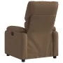 Sillón reclinable de tela marrón de vidaXL, Sillones - Ref: Foro24-373414, Precio: 197,41 €, Descuento: %