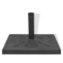Base de sombrilla resina cuadrada negra 12 kg de vidaXL, Bases para sombrillas - Ref: Foro24-43660, Precio: 44,47 €, Descuent...
