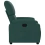 Sillón reclinable de tela verde oscuro de vidaXL, Sillones - Ref: Foro24-373416, Precio: 188,43 €, Descuento: %