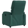 Sillón reclinable de tela verde oscuro de vidaXL, Sillones - Ref: Foro24-373416, Precio: 188,43 €, Descuento: %