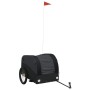 Remolque para bicicleta hierro negro 45 kg de vidaXL, Remolques para bicicletas - Ref: Foro24-94129, Precio: 87,08 €, Descuen...