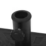 Base de sombrilla resina cuadrada negra 12 kg de vidaXL, Bases para sombrillas - Ref: Foro24-43660, Precio: 44,47 €, Descuent...