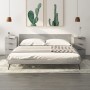 Mesitas de noche 2 unidades color gris hormigón 40x36x65 cm de vidaXL, Mesitas de noche - Ref: Foro24-811277, Precio: 84,64 €...