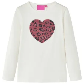 Camiseta infantil de manga larga crudo 92 de vidaXL, Camisetas para niños - Ref: Foro24-13789, Precio: 8,77 €, Descuento: %