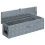 Aluminum box 80.5x22x22 cm silver by vidaXL, Toolboxes - Ref: Foro24-142937, Price: 123,55 €, Discount: %