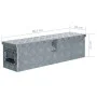 Aluminum box 80.5x22x22 cm silver by vidaXL, Toolboxes - Ref: Foro24-142937, Price: 123,55 €, Discount: %