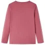 Camiseta infantil de manga larga rojo oscuro 140 de vidaXL, Camisetas para niños - Ref: Foro24-12868, Precio: 8,30 €, Descuen...