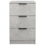 Mesitas de noche 2 unidades color gris hormigón 40x36x65 cm de vidaXL, Mesitas de noche - Ref: Foro24-811277, Precio: 84,64 €...