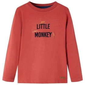 Camiseta infantil de manga larga rojo 116 de vidaXL, Camisetas para niños - Ref: Foro24-13031, Precio: 8,30 €, Descuento: %