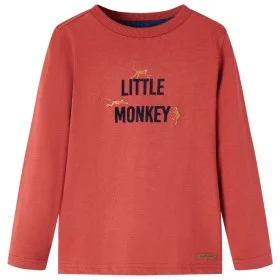 Camiseta infantil de manga larga rojo 140 de vidaXL, Camisetas para niños - Ref: Foro24-13033, Precio: 8,30 €, Descuento: %