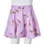 Falda infantil color lila 128 de vidaXL, Pantalones de niños - Ref: Foro24-14593, Precio: 12,96 €, Descuento: %