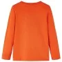 Camiseta infantil de manga larga naranja 116 de vidaXL, Camisetas para niños - Ref: Foro24-12706, Precio: 8,30 €, Descuento: %