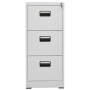Armario archivador de acero gris claro 46x62x102,5 cm en Armarios archivadores | Comprar online en Foru.es