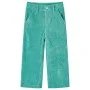 Pantalón infantil de pana verde menta 104 de vidaXL, Pantalones de niños - Ref: Foro24-14365, Precio: 10,18 €, Descuento: %