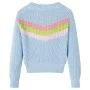 Jersey de punto infantil azul 92 de vidaXL, Camisetas para niños - Ref: Foro24-14697, Precio: 14,24 €, Descuento: %