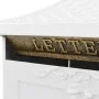 Buzón de pedestal de aluminio estilo vintage inoxidable blanco de vidaXL, Buzones de correo - Ref: Foro24-43894, Precio: 305,...