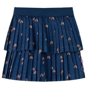 Falda infantil azul marino 128 de vidaXL, Pantalones de niños - Ref: Foro24-15099, Precio: 10,62 €, Descuento: %