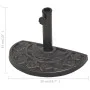 Base de sombrilla de resina medio círculo bronce 9 kg de vidaXL, Bases para sombrillas - Ref: Foro24-43655, Precio: 42,85 €, ...