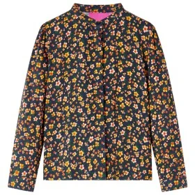 Camisa infantil con cuello mao azul marino 104 de vidaXL, Camisetas para niños - Ref: Foro24-13955, Precio: 12,09 €, Descuent...