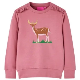 Sudadera infantil color frambuesa 116 de vidaXL, Camisetas para niños - Ref: Foro24-14201, Precio: 11,57 €, Descuento: %