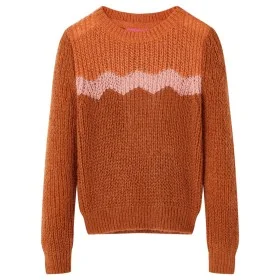 Jersey de punto infantil color coñac 116 de vidaXL, Camisetas para niños - Ref: Foro24-14750, Precio: 14,40 €, Descuento: %