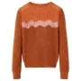 Jersey de punto infantil color coñac 116 de vidaXL, Camisetas para niños - Ref: Foro24-14750, Precio: 14,40 €, Descuento: %