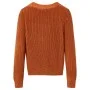 Jersey de punto infantil color coñac 140 de vidaXL, Camisetas para niños - Ref: Foro24-14752, Precio: 14,40 €, Descuento: %