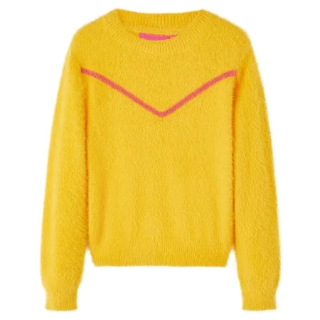 Jersey de punto infantil ocre oscuro 104 de vidaXL, Camisetas para niños - Ref: Foro24-14759, Precio: 14,40 €, Descuento: %