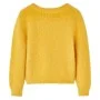 Jersey de punto infantil ocre 116 de vidaXL, Camisetas para niños - Ref: Foro24-14939, Precio: 14,24 €, Descuento: %