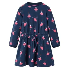 Vestido infantil azul marino 140 de vidaXL, Vestidos de niños - Ref: Foro24-15050, Precio: 15,84 €, Descuento: %