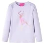 Camiseta infantil de manga larga lila claro 104 de vidaXL, Camisetas para niños - Ref: Foro24-13995, Precio: 8,59 €, Descuent...