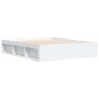 Estructura de cama blanca 150x200 cm de vidaXL, Camas y somieres - Ref: Foro24-3203866, Precio: 139,49 €, Descuento: %