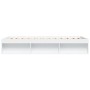 Estructura de cama blanca 150x200 cm de vidaXL, Camas y somieres - Ref: Foro24-3203866, Precio: 139,49 €, Descuento: %