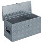Caja de aluminio 61,5x26,5x30 cm plateada de vidaXL, Cajas de herramientas - Ref: Foro24-142936, Precio: 118,70 €, Descuento: %